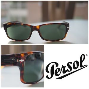 Persol Sunglasses - Tortoiseshell, Crystal Green